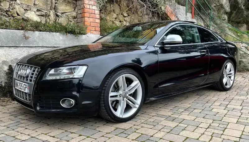 Noir Utilisé 2008 Audi S5 Sport Coupé | 17 990 € (Prix assez cher) - Image 1/4