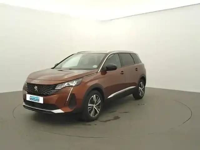 Marron Utilisé 2022 Peugeot 5008 S | 20 990 € (Bon prix) - Image 1/4