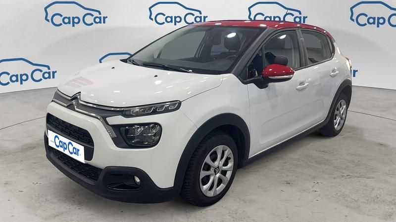 Blanc Utilisé 2021 Citroën C3 Feel Citadine | 7 499 € (Super prix) - Image 1/3