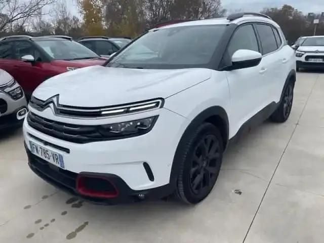 Blanc banquise Occasion 2021 Citroën C5 Aircross PureTech SUV | 16 990 € - Image 1/4