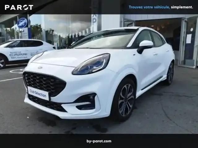 Blanc Occasion 2023 Ford Puma ST-Line | 15 900 € (Super prix) - Image 1/4