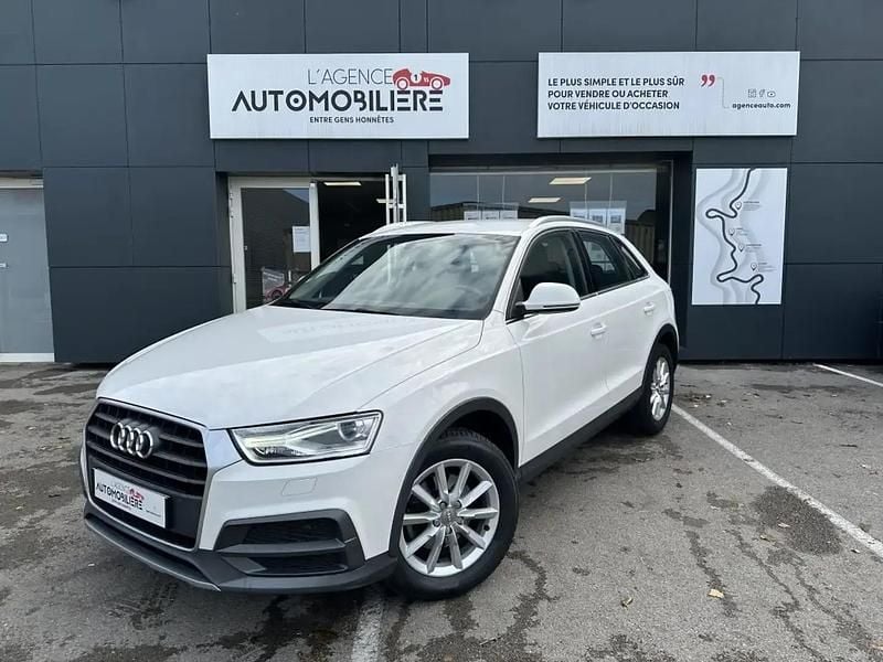 Blanc Occasion 2018 Audi Q3 Business SUV | 17 990 € (Super prix) - Image 1/4