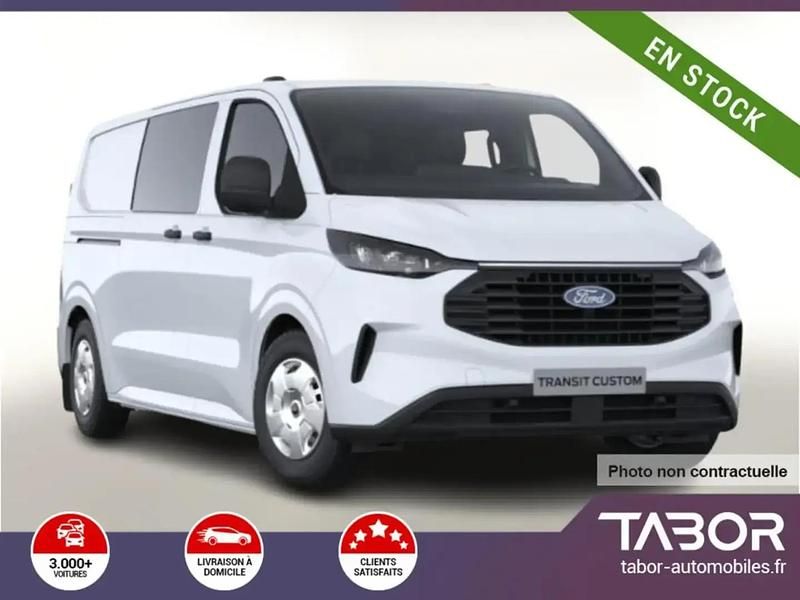 Nouvelle Ford Transit Custom Trend 136 ch (100 kW) 2025 Blanc Berline