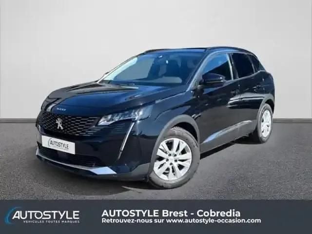 Noir Utilisé 2022 Peugeot 3008 Style SUV | 17 990 € (Super prix) - Image 1/4