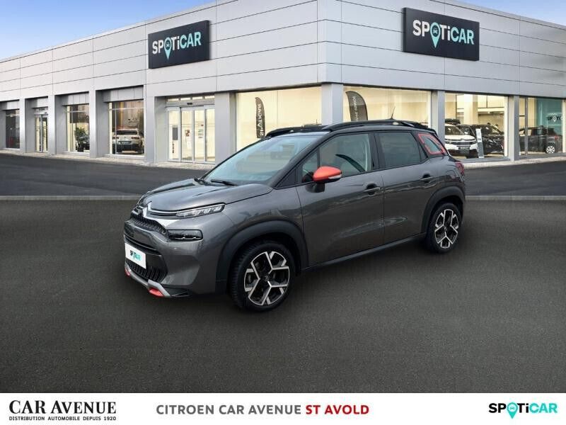 Gris platinium (m) perla nera Utilisé 2022 Citroën C3 Aircross Shine SUV | 18 697 € (Prix juste) - Image 1/1