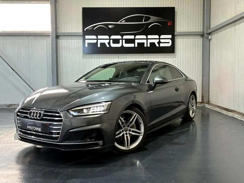 Gris Occasion 2017 Audi A5 S-Line Coupé | 20 990 € (Bon prix) - Image 1/4