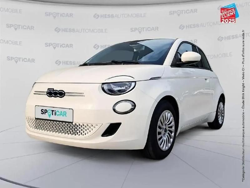 Blanc Utilisé 2022 Fiat 500e Action Berline | 10 299 € (Super prix) - Image 1/4