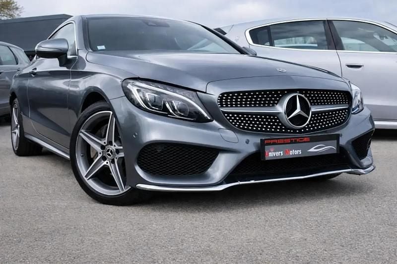 Occasion Mercedes C220 173 ch (127 kW) 2017 Gris Coupé
