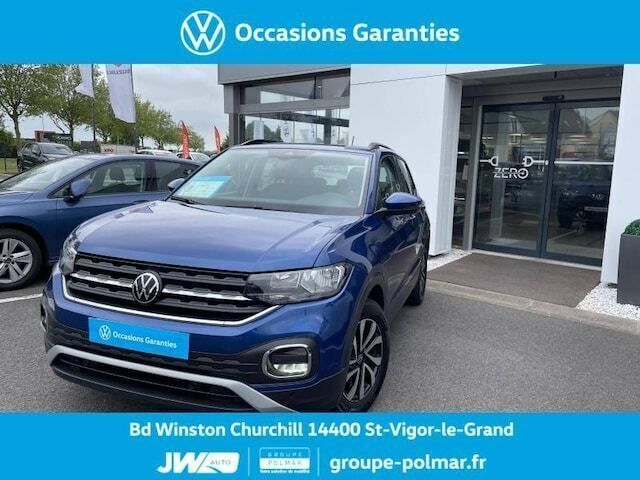 Bleu Utilisé 2022 VW T-Cross LOUNGE SUV | 17 280 € (Bon prix) - Image 1/4