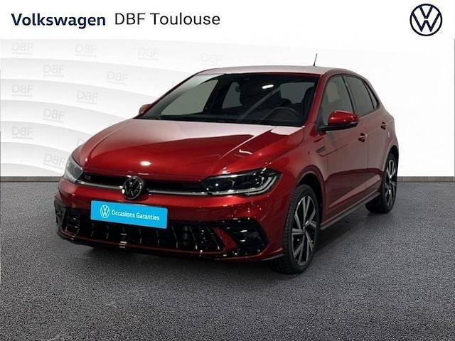 Rouge Utilisé 2024 VW Polo R-line Berline | 25 288 € (Prix assez cher) - Image 1/4