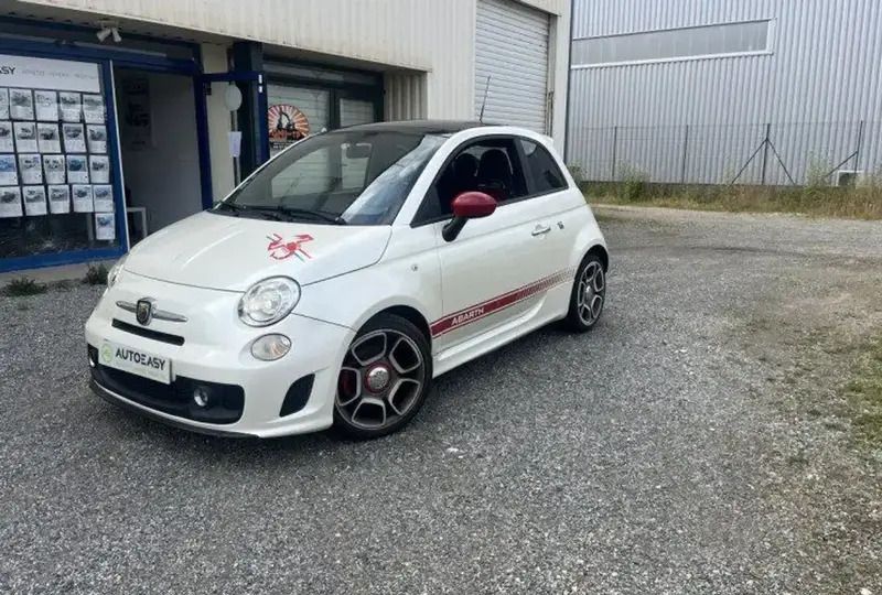 Blanc Utilisé 2012 Abarth 500 Citadine | 9 490 € - Image 1/4
