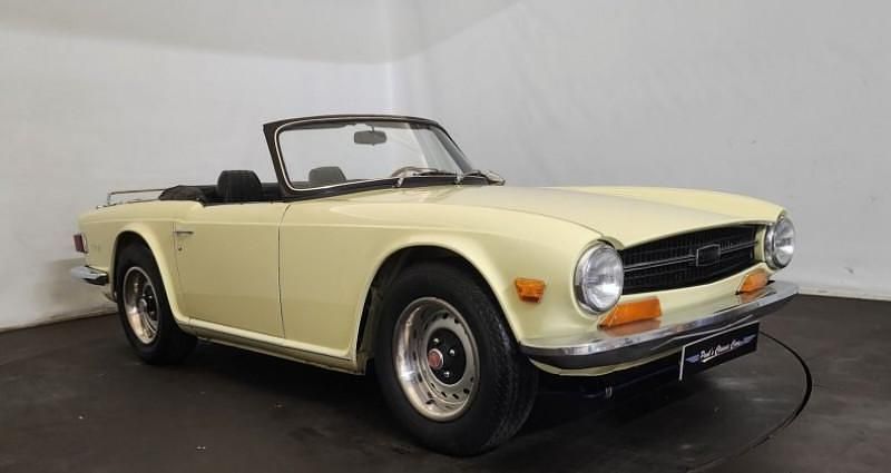 Occasion Triumph TR6 1971 Jaune Cabriolet