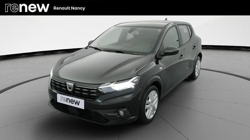Noir Utilisé 2021 Dacia Sandero Comfort Citadine | 11 305 € (Prix juste) - Image 1/4