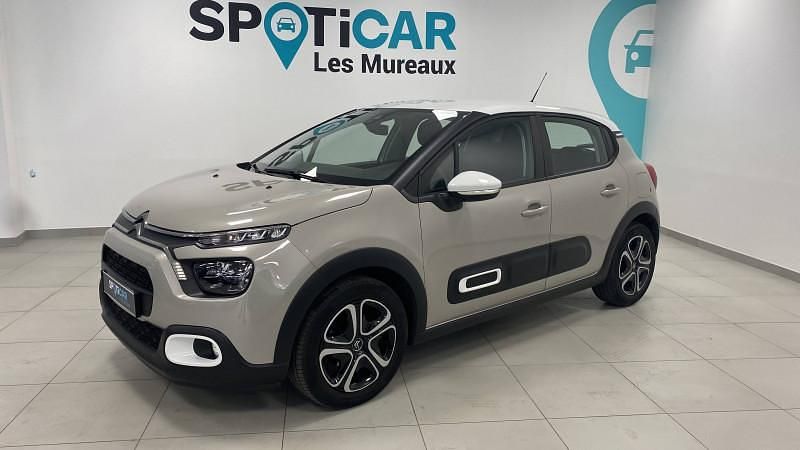 Beige Utilisé 2020 Citroën C3 PureTech Citadine | 10 890 € (Prix juste) - Image 1/4