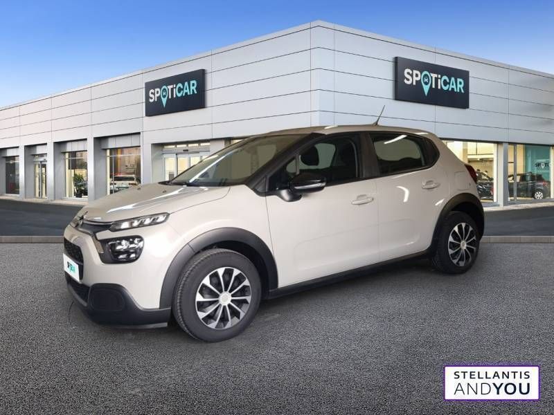 Beige Utilisé 2020 Citroën C3 Live Citadine | 8 980 € (Prix juste) - Image 1/3