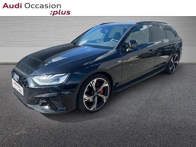 Noir mythe métallisé Utilisé 2022 Audi A4 S-Line Break | 32 990 € (Prix assez cher) - Image 1/4