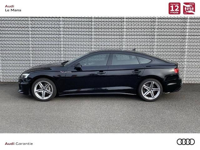 Occasion Audi A5 Sportback S-Line 204 ch (150 kW) 2022 Noir mythe métallisé Citadine