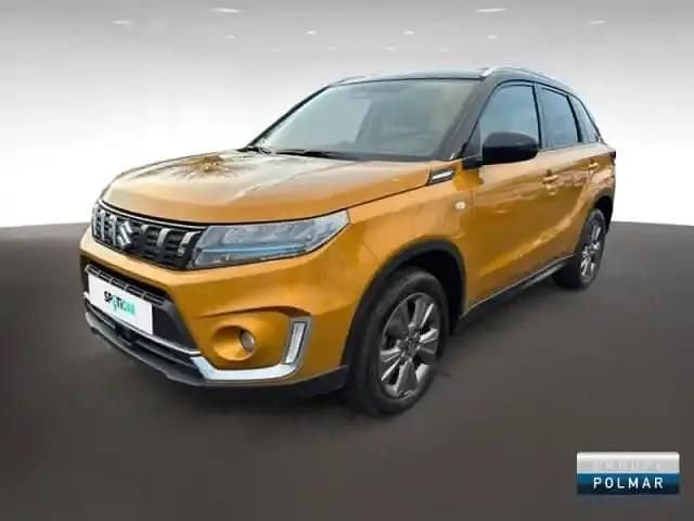 So'color solar yellow pearl/black métal Occasion 2022 Suzuki Vitara SUV | 17 980 € (Bon prix) - Image 1/4