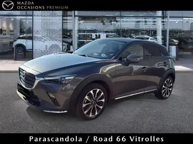 Machine gray métallisé Utilisé 2021 Mazda CX-3 Selection SUV | 20 990 € - Image 1/4