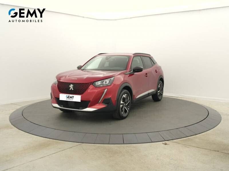 Rouge Utilisé 2022 Peugeot e-2008 Allure SUV | 18 500 € (Prix juste) - Image 1/4