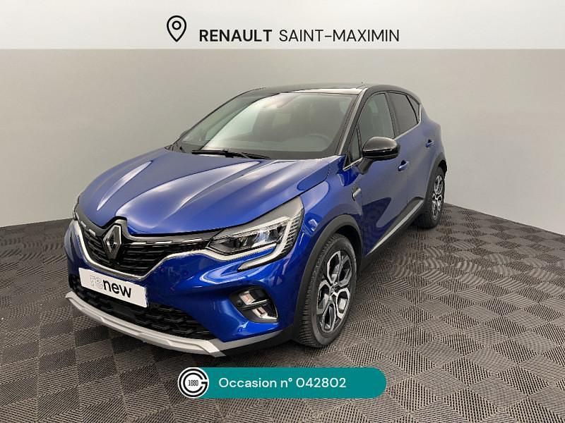 Bleu Utilisé 2022 Renault Captur Intens SUV | 21 490 € (Prix juste) - Image 1/4