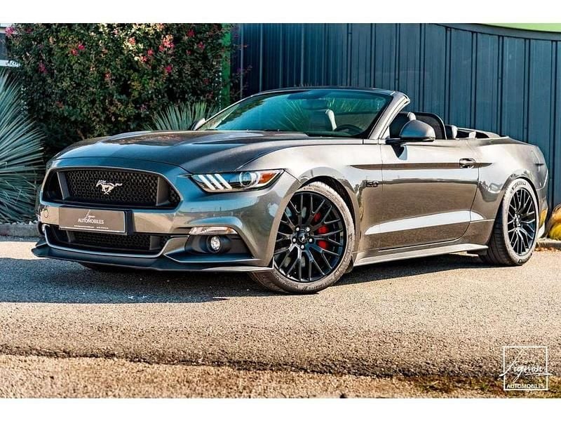 Occasion Ford Mustang GT 421 ch (309 kW) 2016 Orange Cabriolet