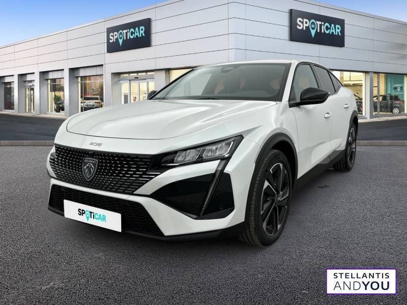 Blanc Utilisé 2024 Peugeot 408 Allure Berline | 25 990 € (Prix juste) - Image 1/3