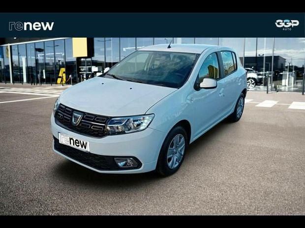 Blanc Utilisé 2020 Dacia Sandero Citadine | 10 999 € (Bon prix) - Image 1/4