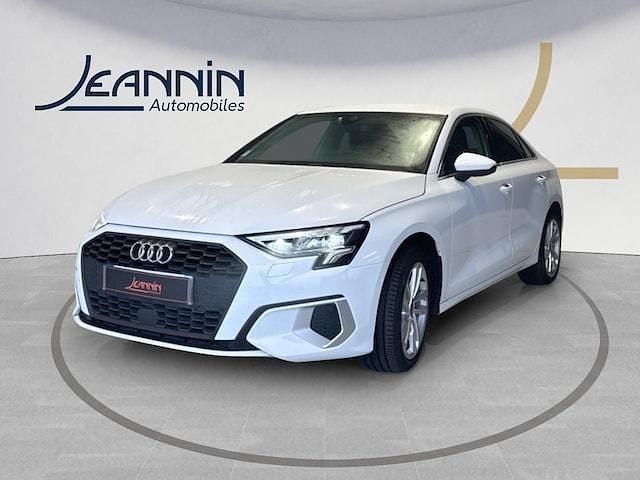 Blanc glacier métallisé Occasion 2023 Audi A3 Business Berline | 22 990 € - Image 1/4