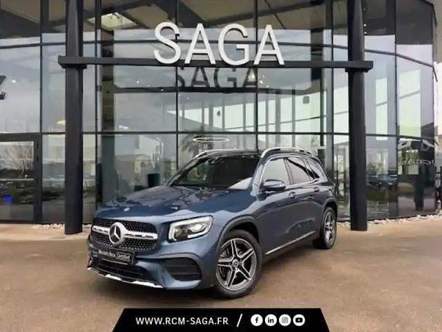 Bleu Occasion 2024 Mercedes GLB200 AMG line SUV | 43 900 € (Prix juste) - Image 1/4