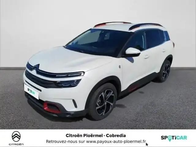 Blanc Occasion 2021 Citroën C5 Aircross PureTech SUV | 16 890 € (Bon prix) - Image 1/4