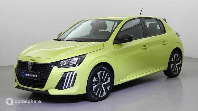 Jaune Utilisé 2024 Peugeot 208 Active Citadine | 17 999 € (Prix juste) - Image 1/4