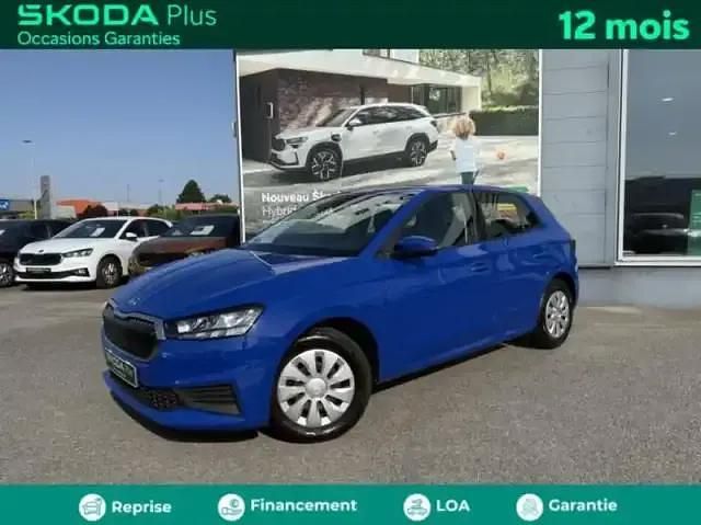 Bleu Occasion 2023 Skoda Fabia Active Berline | 13 980 € (Prix juste) - Image 1/4