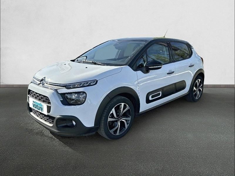 Blanc Utilisé 2022 Citroën C3 Shine Citadine | 12 500 € (Prix juste) - Image 1/4