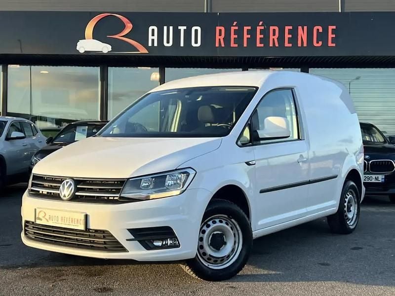 Blanc Occasion 2019 VW Caddy Business Monospace | 11 990 € - Image 1/4