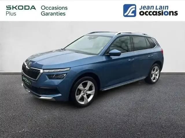Bleu Occasion 2021 Skoda Kamiq SUV | 18 990 € (Super prix) - Image 1/4