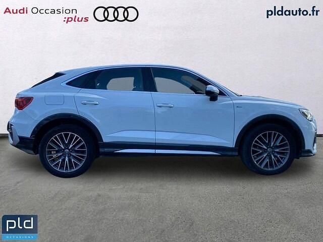 Occasion Audi Q3 Sportback S-Line 150 ch (110 kW) 2019 Blanc glacier métallisé SUV