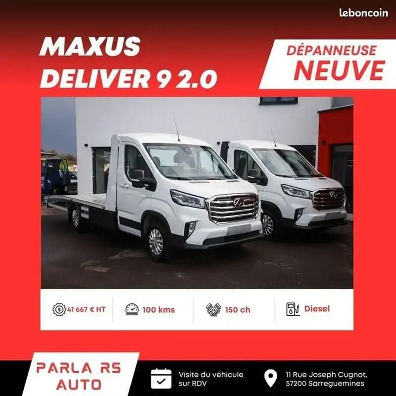 Blanc Nouvelle 2025 Maxus V90 Van | 50 000 € - Image 1/4