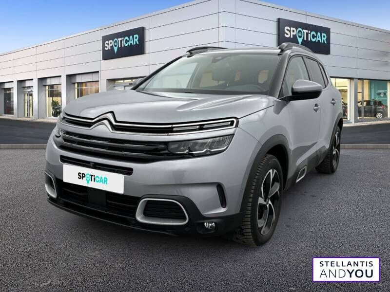 Gris Utilisé 2022 Citroën C5 Aircross PureTech SUV | 19 490 € (Prix juste) - Image 1/4