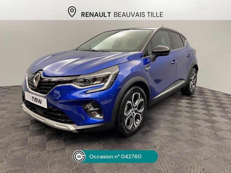 Bleu Occasion 2020 Renault Captur Intens SUV | 14 490 € (Prix juste) - Image 1/4