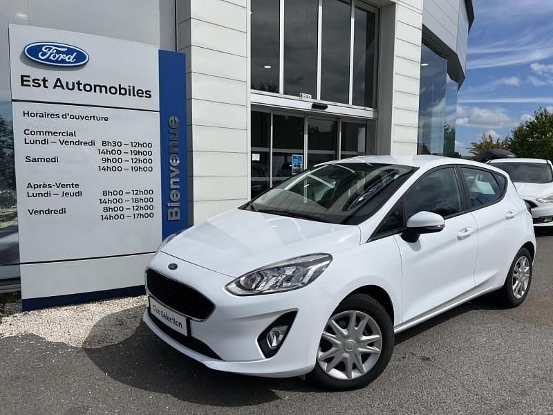 Blanc Utilisé 2020 Ford Fiesta Cool & Connect Citadine | 11 999 € (Prix juste) - Image 1/4