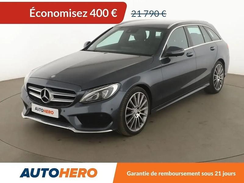 Gris Utilisé 2016 Mercedes C220 Sportline Break | 21 390 € (Prix cher) - Image 1/2