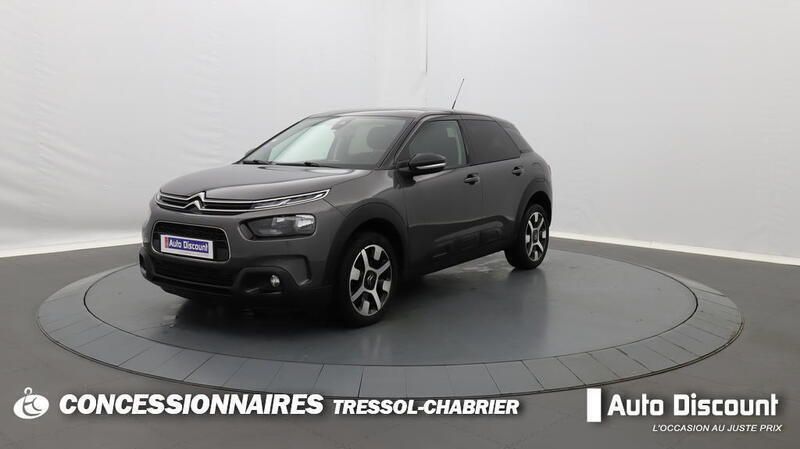 Gris Utilisé 2019 Citroën C4 Cactus PureTech Citadine | 9 499 € (Prix juste) - Image 1/3