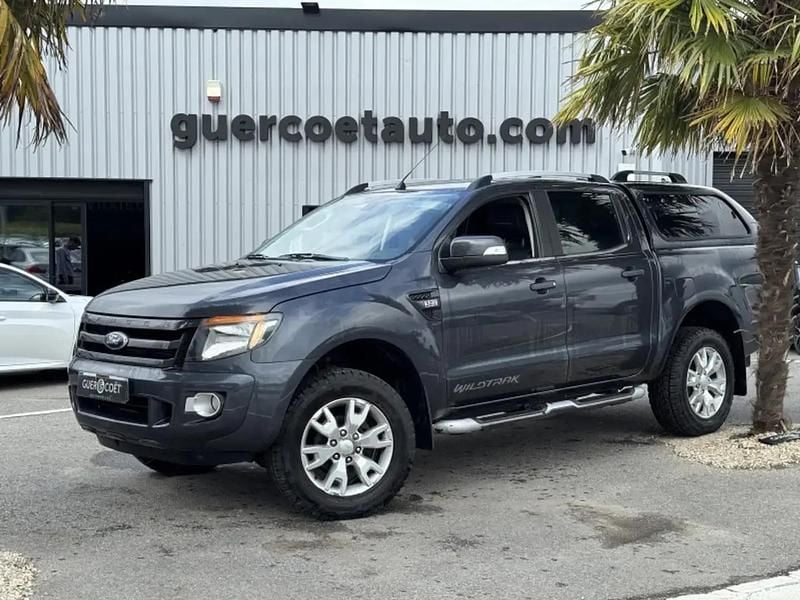 Gris Utilisé 2014 Ford Ranger Wildtrack Pick-up | 24 990 € (Super prix) - Image 1/4