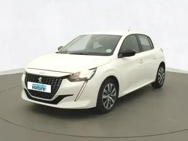 Blanc Utilisé 2023 Peugeot 208 Active Citadine | 13 290 € (Prix juste) - Image 1/4