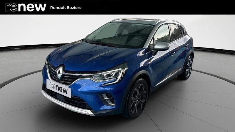 Bleu Occasion 2022 Renault Captur Techno SUV | 16 490 € - Image 1/4