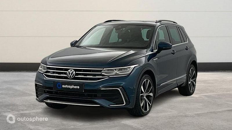 Blanc Utilisé 2023 VW Tiguan R-line SUV | 38 499 € (Bon prix) - Image 1/4
