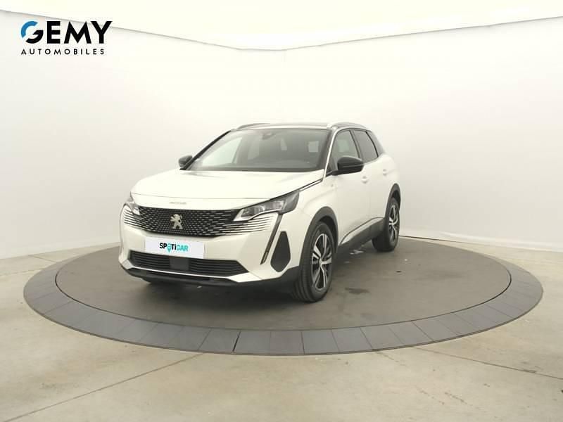Blanc Utilisé 2021 Peugeot 3008 GT | 24 950 € - Image 1/4