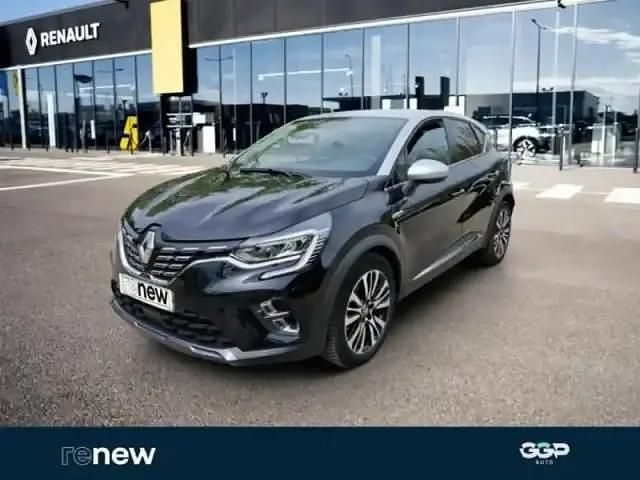 Noir Occasion 2021 Renault Captur Initiale Paris SUV | 18 999 € (Prix juste) - Image 1/4