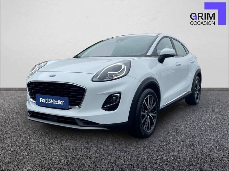 Blanc Utilisé 2022 Ford Puma S SUV | 17 490 € (Bon prix) - Image 1/3